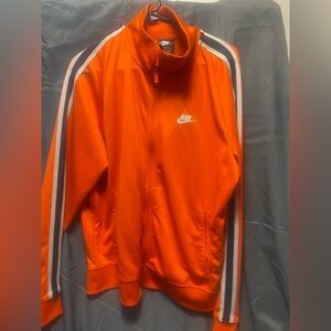 Nike Bright Orange Sports Jacket